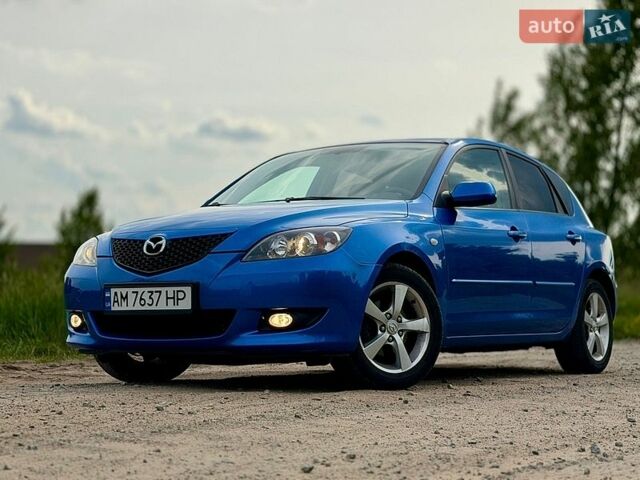 Синий Мазда 3, объемом двигателя 1.6 л и пробегом 243 тыс. км за 4800 $, фото 1 на Automoto.ua