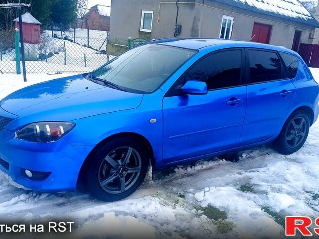 Синій Мазда 3, об'ємом двигуна 1.6 л та пробігом 204 тис. км за 4500 $, фото 1 на Automoto.ua