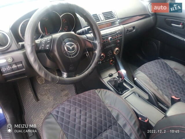 Синій Мазда 3, об'ємом двигуна 1.6 л та пробігом 224 тис. км за 6000 $, фото 1 на Automoto.ua