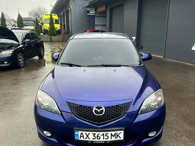 Синий Мазда 3, объемом двигателя 1.6 л и пробегом 225 тыс. км за 3900 $, фото 1 на Automoto.ua