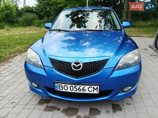 Синий Мазда 3, объемом двигателя 1.6 л и пробегом 216 тыс. км за 3800 $, фото 1 на Automoto.ua
