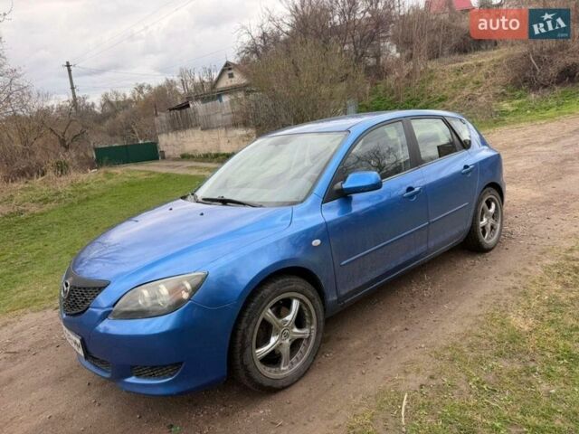 Синій Мазда 3, об'ємом двигуна 1.56 л та пробігом 360 тис. км за 4800 $, фото 1 на Automoto.ua