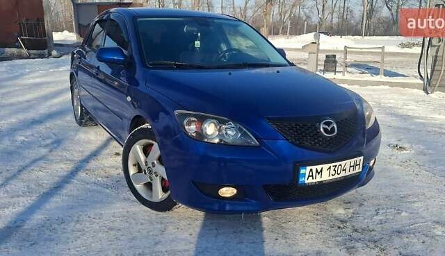 Синій Мазда 3, об'ємом двигуна 1.6 л та пробігом 269 тис. км за 3999 $, фото 1 на Automoto.ua