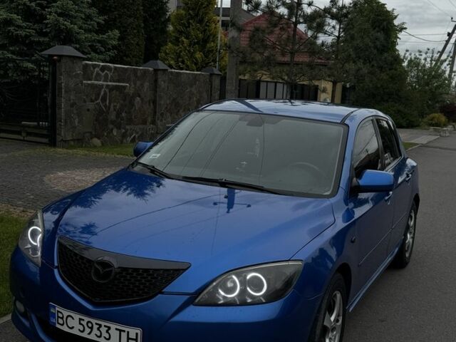 Синий Мазда 3, объемом двигателя 2 л и пробегом 3 тыс. км за 5400 $, фото 1 на Automoto.ua