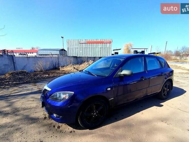 Синій Мазда 3, об'ємом двигуна 1.6 л та пробігом 200 тис. км за 4100 $, фото 1 на Automoto.ua
