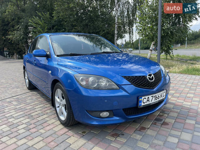 Синій Мазда 3, об'ємом двигуна 1.6 л та пробігом 175 тис. км за 5750 $, фото 1 на Automoto.ua