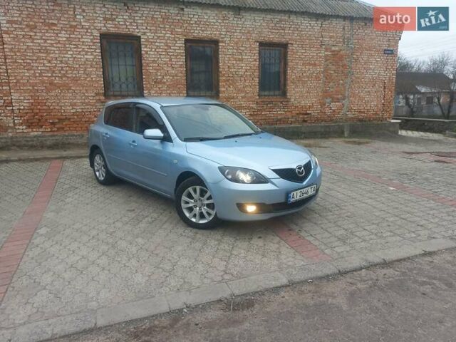 Синий Мазда 3, объемом двигателя 1.6 л и пробегом 203 тыс. км за 5555 $, фото 1 на Automoto.ua