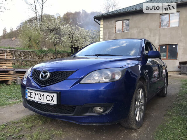 Синий Мазда 3, объемом двигателя 1.6 л и пробегом 200 тыс. км за 5500 $, фото 1 на Automoto.ua