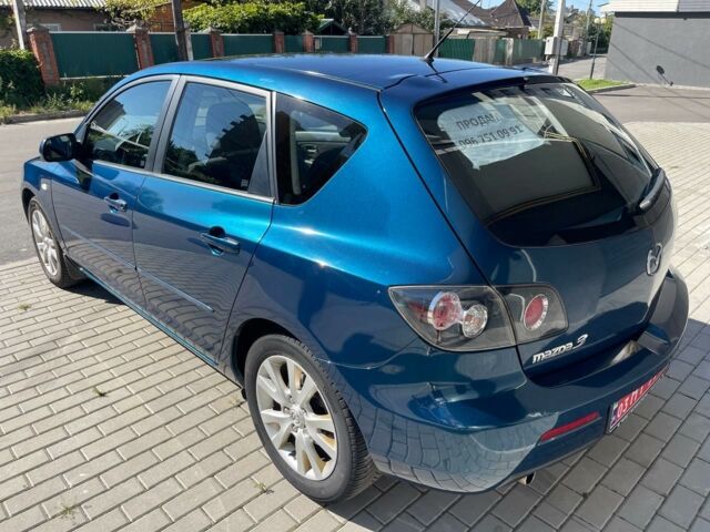 Синий Мазда 3, объемом двигателя 1.6 л и пробегом 190 тыс. км за 5650 $, фото 1 на Automoto.ua