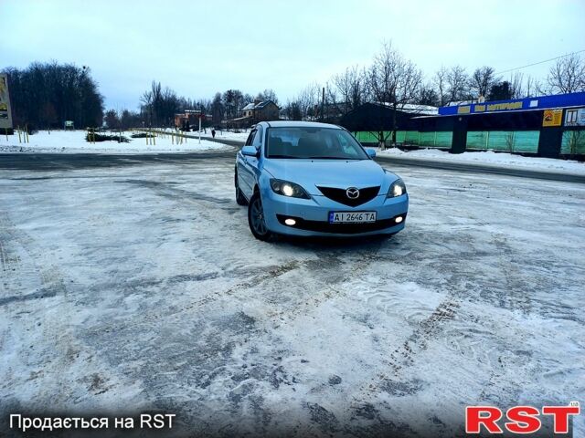 Синий Мазда 3, объемом двигателя 1.6 л и пробегом 20500 тыс. км за 5450 $, фото 1 на Automoto.ua