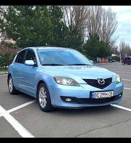 Синий Мазда 3, объемом двигателя 1.6 л и пробегом 195 тыс. км за 4300 $, фото 1 на Automoto.ua