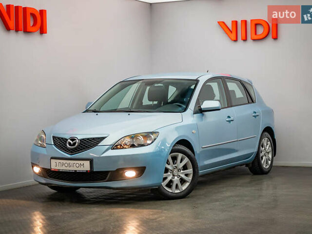 Синий Мазда 3, объемом двигателя 1.6 л и пробегом 167 тыс. км за 5335 $, фото 1 на Automoto.ua
