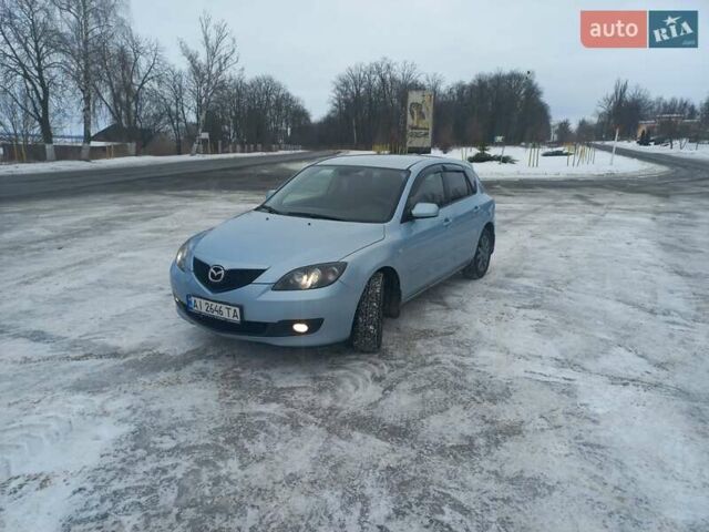 Синий Мазда 3, объемом двигателя 1.6 л и пробегом 203 тыс. км за 5505 $, фото 1 на Automoto.ua