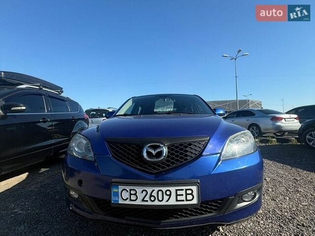 Синий Мазда 3, объемом двигателя 1.56 л и пробегом 297 тыс. км за 4200 $, фото 1 на Automoto.ua