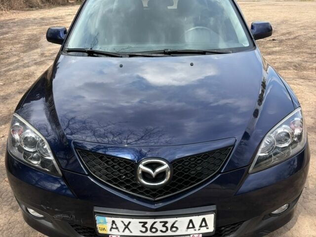 Синий Мазда 3, объемом двигателя 1.6 л и пробегом 181 тыс. км за 5800 $, фото 1 на Automoto.ua