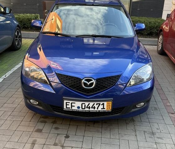 Синій Мазда 3, об'ємом двигуна 1.6 л та пробігом 160 тис. км за 6700 $, фото 1 на Automoto.ua
