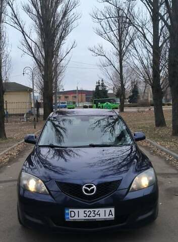 Синій Мазда 3, об'ємом двигуна 1.56 л та пробігом 219 тис. км за 5700 $, фото 1 на Automoto.ua