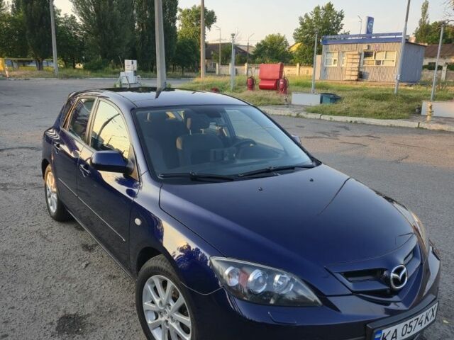 Синий Мазда 3, объемом двигателя 1.6 л и пробегом 180 тыс. км за 5300 $, фото 1 на Automoto.ua