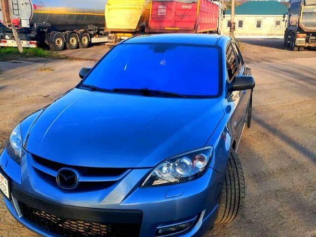 Синий Мазда 3, объемом двигателя 2.3 л и пробегом 220 тыс. км за 7700 $, фото 1 на Automoto.ua