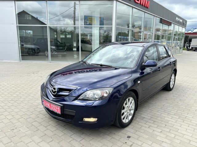 Синий Мазда 3, объемом двигателя 1.6 л и пробегом 210 тыс. км за 5700 $, фото 1 на Automoto.ua