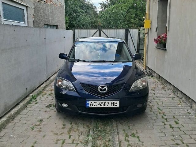Синий Мазда 3, объемом двигателя 1.6 л и пробегом 133 тыс. км за 4986 $, фото 1 на Automoto.ua