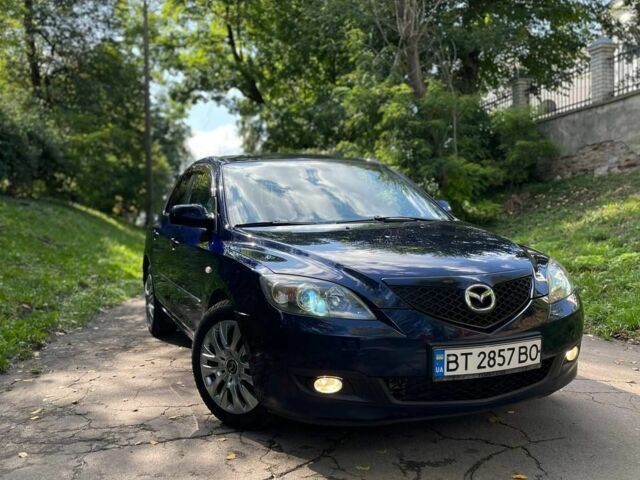 Синий Мазда 3, объемом двигателя 1.6 л и пробегом 240 тыс. км за 5301 $, фото 1 на Automoto.ua