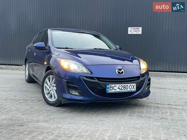 Синий Мазда 3, объемом двигателя 2 л и пробегом 179 тыс. км за 6490 $, фото 1 на Automoto.ua