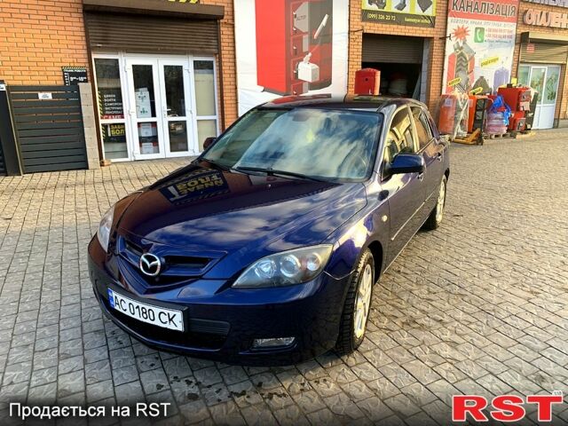 Синій Мазда 3, об'ємом двигуна 1.6 л та пробігом 240 тис. км за 5600 $, фото 1 на Automoto.ua