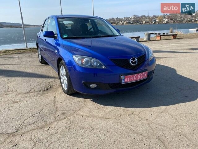 Синій Мазда 3, об'ємом двигуна 1.6 л та пробігом 162 тис. км за 5650 $, фото 1 на Automoto.ua