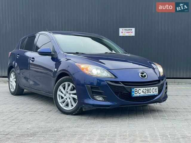 Синий Мазда 3, объемом двигателя 2 л и пробегом 180 тыс. км за 6900 $, фото 1 на Automoto.ua