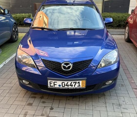 Мазда 3 2009 в Луцке на Automoto.ua Синий Мазда 3, объемом двигателя 1.6 л и пробегом 220 тыс. км за 6800 $, фото 1 на Automoto.ua