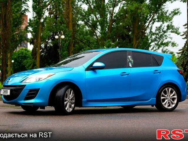 Синий Мазда 3, объемом двигателя 2.5 л и пробегом 265 тыс. км за 8200 $, фото 1 на Automoto.ua