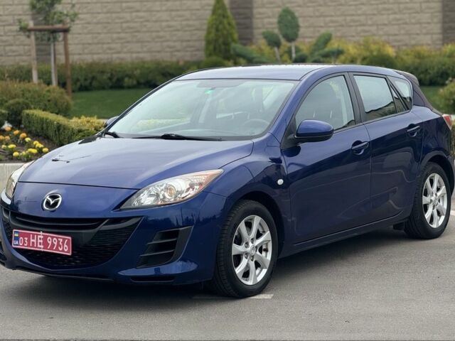 Синий Мазда 3, объемом двигателя 2 л и пробегом 232 тыс. км за 7999 $, фото 1 на Automoto.ua