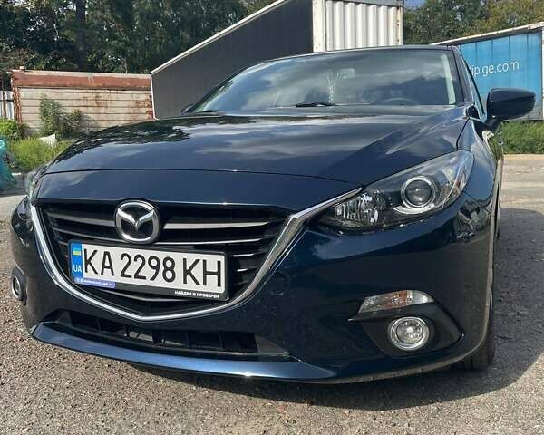 Синий Мазда 3, объемом двигателя 2 л и пробегом 127 тыс. км за 10300 $, фото 1 на Automoto.ua