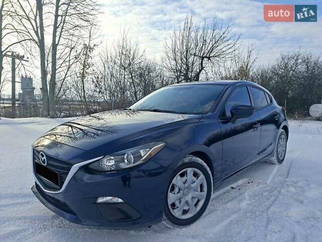 Синий Мазда 3, объемом двигателя 2 л и пробегом 184 тыс. км за 9300 $, фото 1 на Automoto.ua