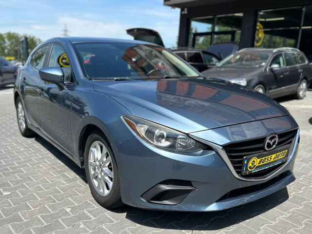 Синий Мазда 3, объемом двигателя 2 л и пробегом 101 тыс. км за 10800 $, фото 1 на Automoto.ua