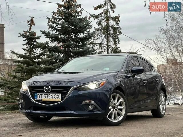 Синий Мазда 3, объемом двигателя 2.49 л и пробегом 135 тыс. км за 9800 $, фото 1 на Automoto.ua