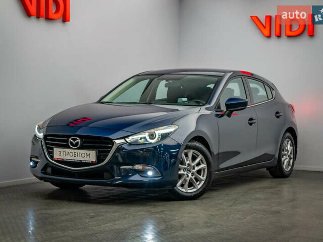 Синий Мазда 3, объемом двигателя 1.5 л и пробегом 86 тыс. км за 14953 $, фото 1 на Automoto.ua