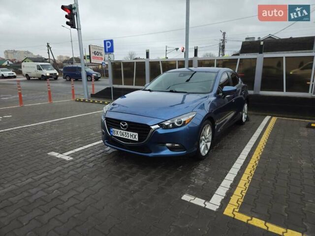 Синий Мазда 3, объемом двигателя 2 л и пробегом 159 тыс. км за 12900 $, фото 1 на Automoto.ua