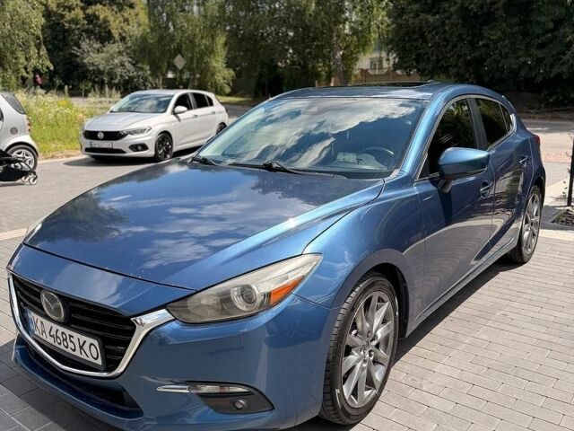 Синий Мазда 3, объемом двигателя 2.49 л и пробегом 201 тыс. км за 11000 $, фото 1 на Automoto.ua