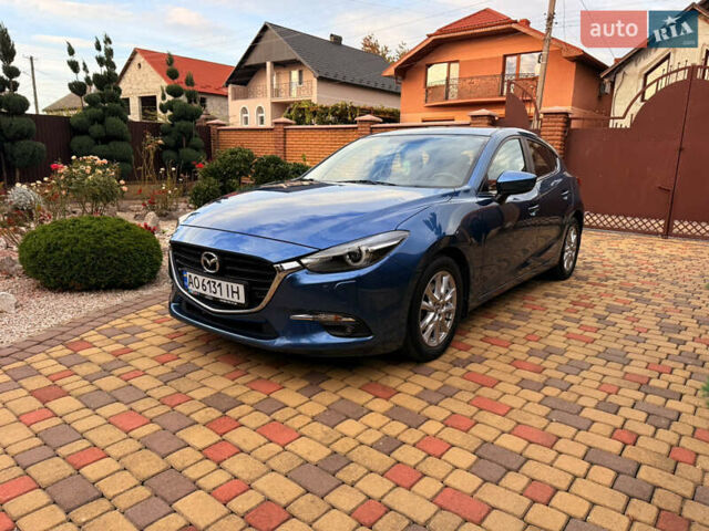 Синий Мазда 3, объемом двигателя 1.5 л и пробегом 90 тыс. км за 15800 $, фото 1 на Automoto.ua
