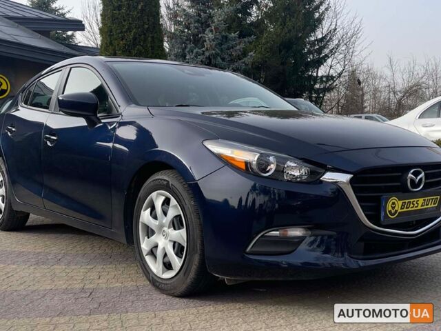 Синий Мазда 3, объемом двигателя 2 л и пробегом 125 тыс. км за 12800 $, фото 1 на Automoto.ua