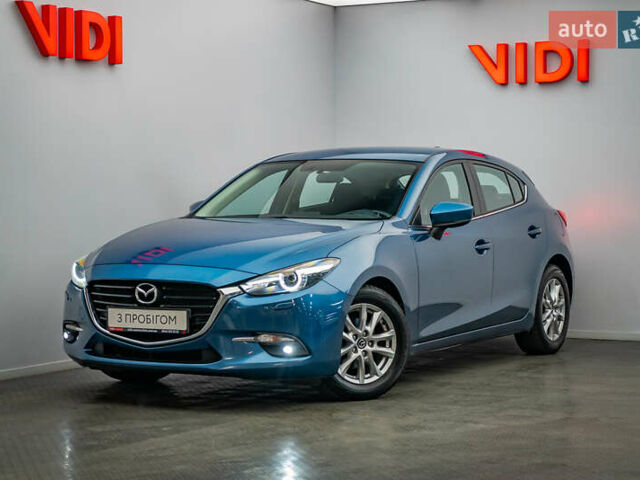 Синий Мазда 3, объемом двигателя 1.5 л и пробегом 104 тыс. км за 16377 $, фото 1 на Automoto.ua