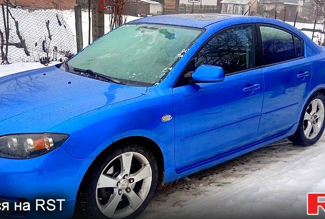 Синій Мазда 3, об'ємом двигуна 2.3 л та пробігом 125 тис. км за 4200 $, фото 1 на Automoto.ua