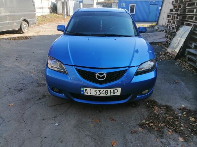 Синий Мазда 3, объемом двигателя 1.6 л и пробегом 276 тыс. км за 3300 $, фото 1 на Automoto.ua