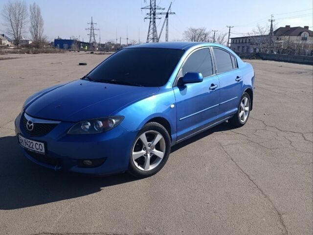 Синій Мазда 3, об'ємом двигуна 1.6 л та пробігом 200 тис. км за 3500 $, фото 1 на Automoto.ua