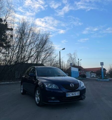 Синий Мазда 3, объемом двигателя 1.56 л и пробегом 287 тыс. км за 4500 $, фото 1 на Automoto.ua