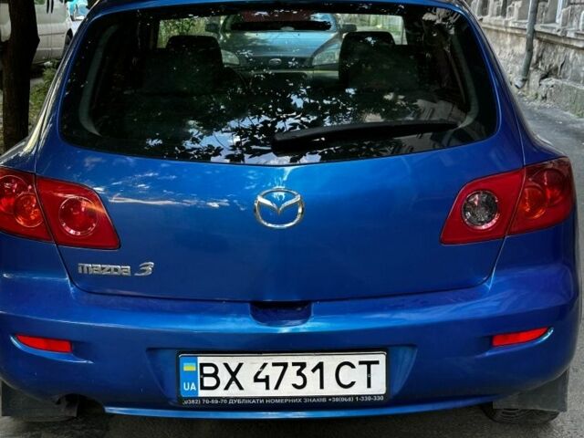 Синий Мазда 3, объемом двигателя 1.6 л и пробегом 290 тыс. км за 3202 $, фото 1 на Automoto.ua