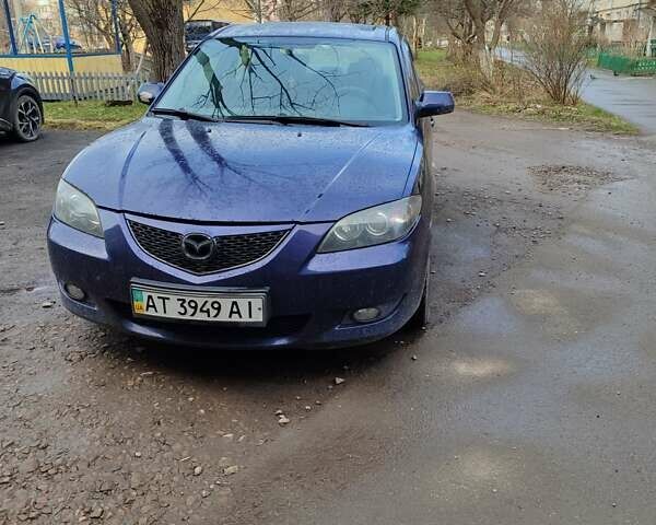 Синій Мазда 3, об'ємом двигуна 2 л та пробігом 250 тис. км за 3300 $, фото 1 на Automoto.ua