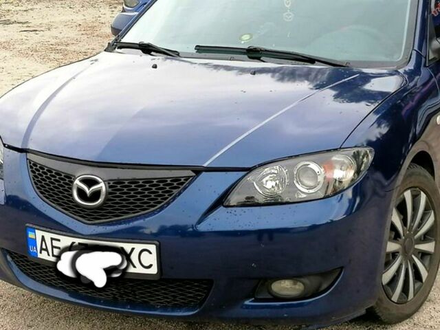 Синий Мазда 3, объемом двигателя 2 л и пробегом 255 тыс. км за 3200 $, фото 1 на Automoto.ua